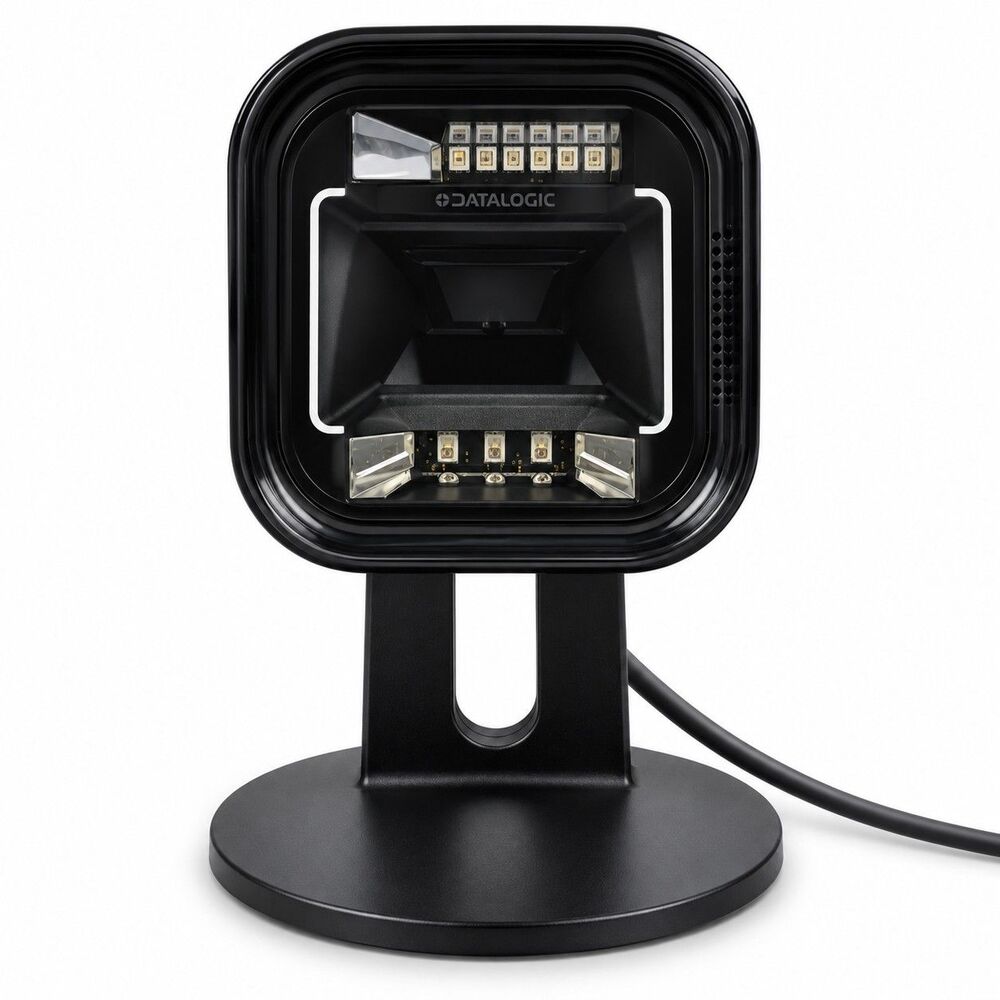 Datalogic Magellan 1500i 2D Presentation Barcode Scanner w/ Stand USB Cable